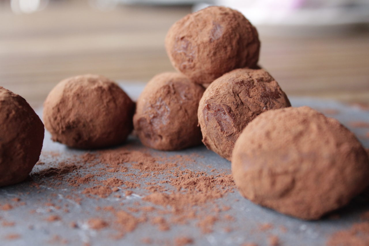 truffes au chocolat