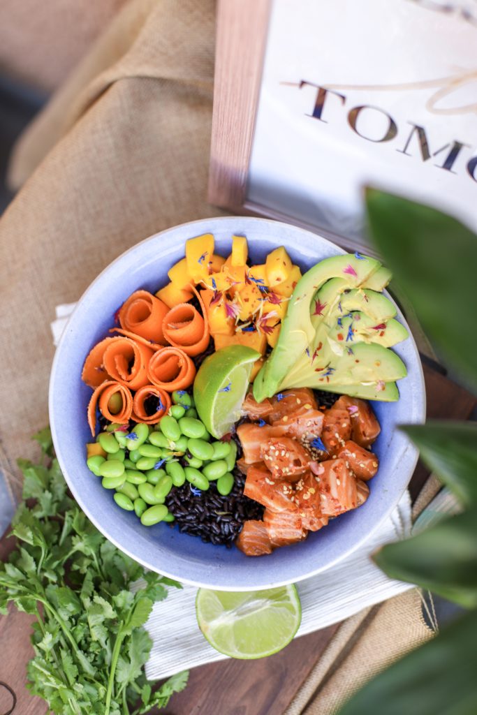 The Healthiest Salmon Poké Bowl