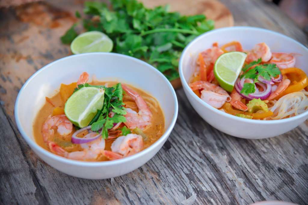 Prawn Coconut Noodles