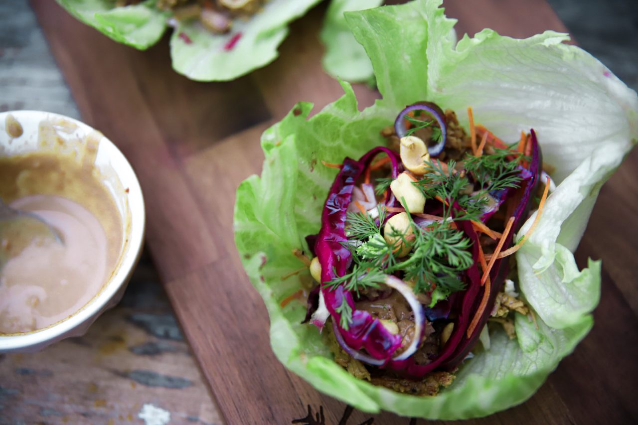 Pork Lettuce Wraps