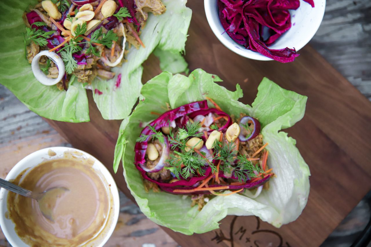 Pork Lettuce Wraps