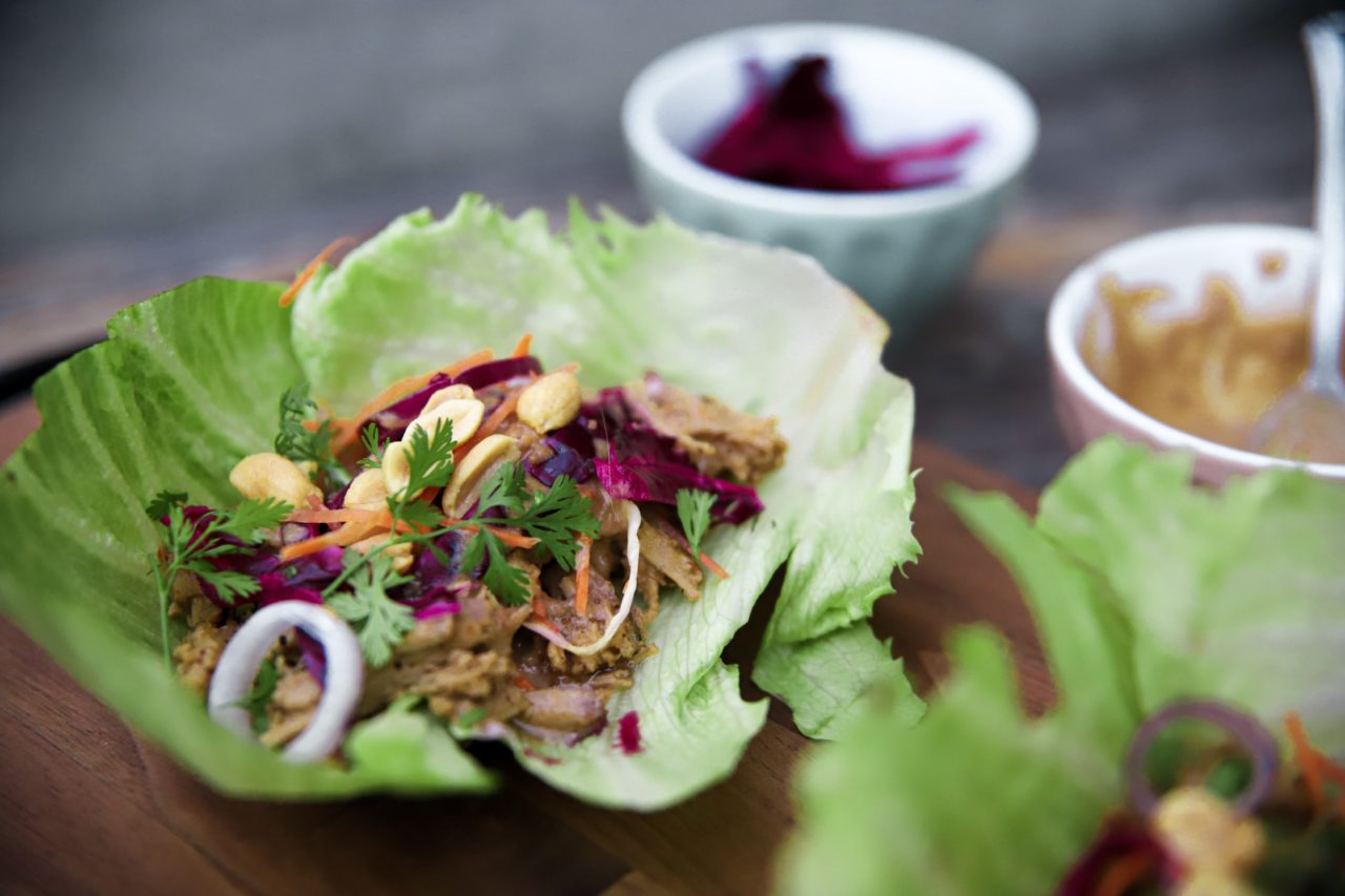 Pork Lettuce Wraps